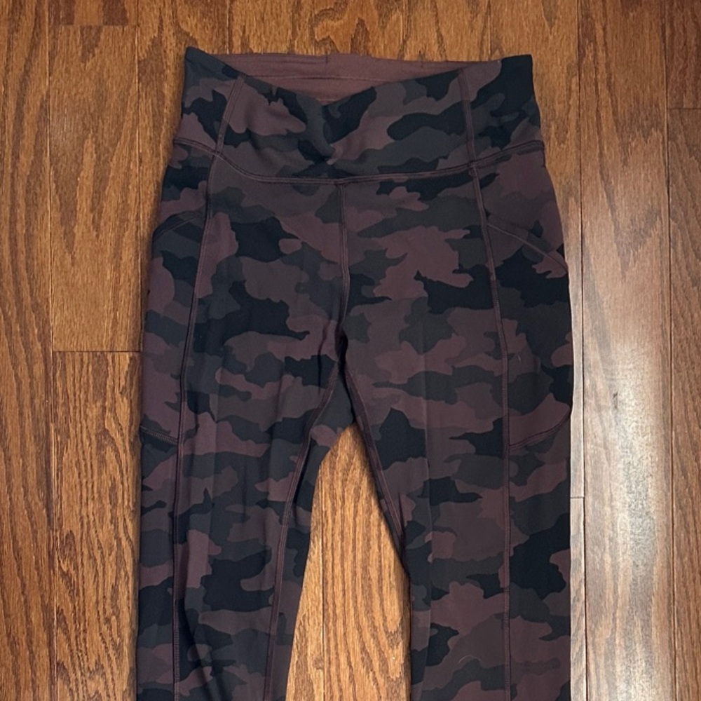 Lululemon Camo Print Leggings